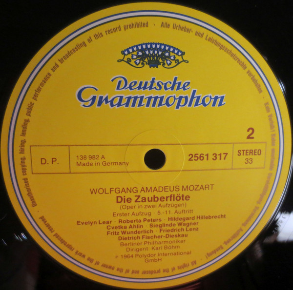Cover zu Wolfgang Amadeus Mozart - Karl Böhm Conducts; Evelyn Lear, Roberta Peters, Lisa Otto, Franz Crass, Dietrich Fischer-Dieskau, Hans Hotter, Fritz Wunderlich, RIAS-Kammerchor, Berliner Philharm