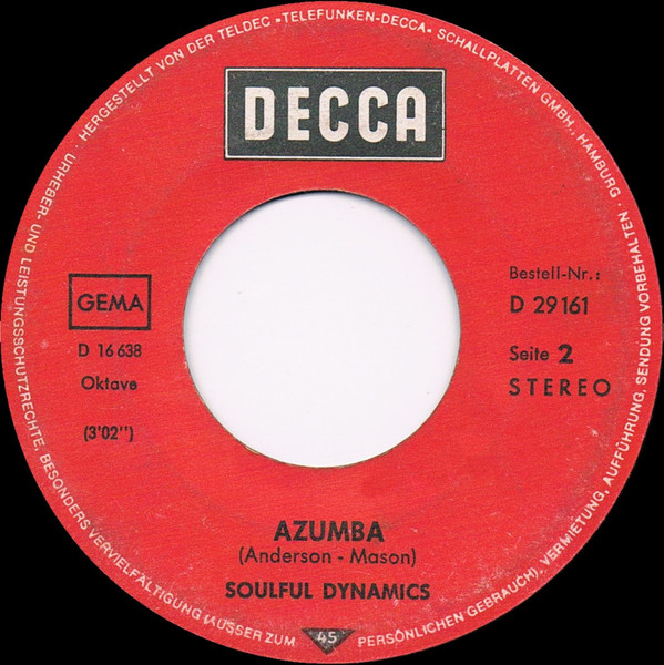 Cover zu Soulful Dynamics - Coconuts From Congoville | 1972 | Vinyl, 45 RPM, 7