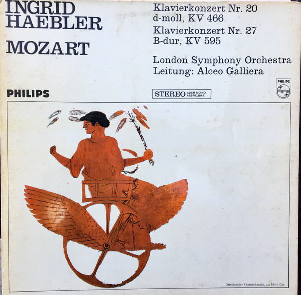 Bild Wolfgang Amadeus Mozart, London Symphony Orchestra, Alceo Galliera, Ingrid Haebler – Klavierkonzert Nr. 20, Klavierkonzert Nr. 27 | Vinyl, LP, Stereo | Classical | Netherlands Schallplatten Ankauf