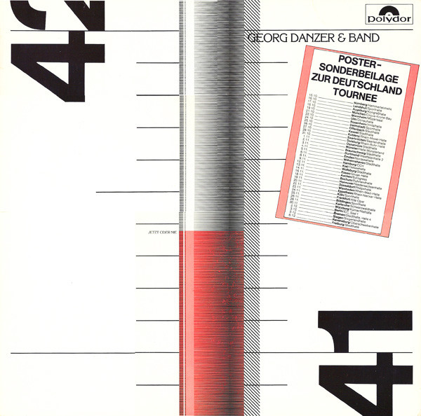 Bild Georg Danzer & Band – Jetzt Oder Nie | 1982 | Vinyl, LP, Album, Stereo | Rock, Pop | Germany Schallplatten Ankauf