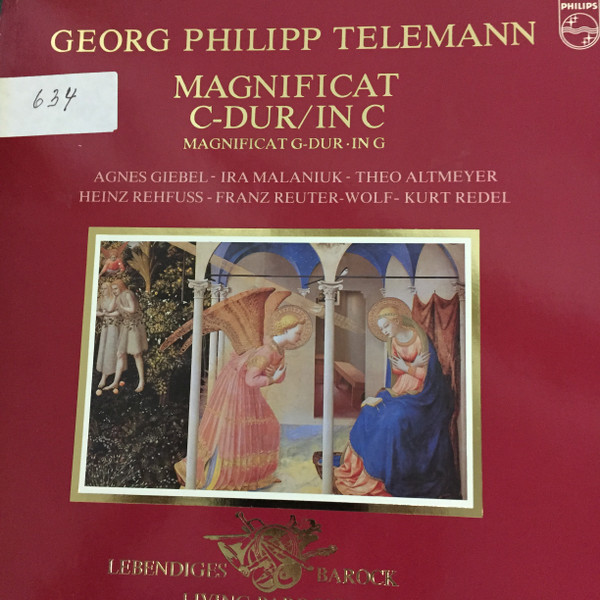 Bild Georg Philipp Telemann, Agnes Giebel, Ira Malaniuk, Theo Altmeyer, Heinz Rehfuss, Franz Reuter-Wolf, Kurt Redel, Orchestre Pro Arte De Munich – Magnificat C-Dur / Magnificat G-Dur Schallplatten Ankauf