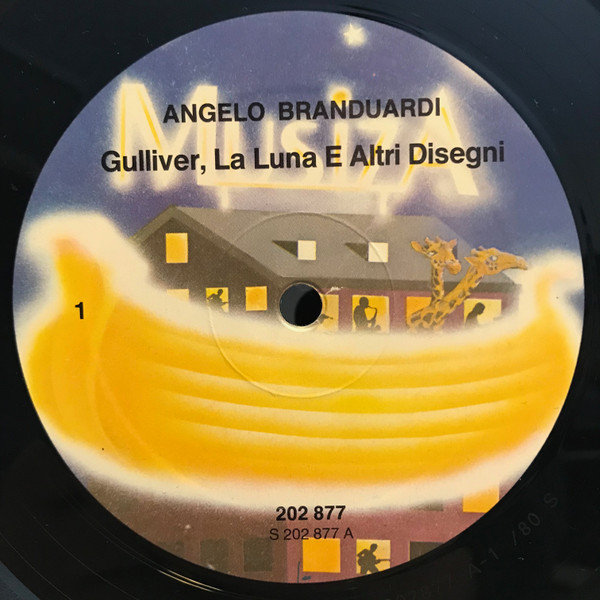 Cover zu Angelo Branduardi - Gulliver, La Luna E Altri Disegni | 1980 | Vinyl, LP, Album, Stereo | Rock, Pop | Germany