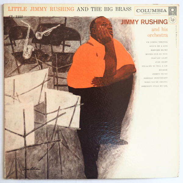 Bild Jimmy Rushing And His Orchestra – Little Jimmy Rushing And The Big Brass | 1958 | Vinyl, LP, Album, Mono | Jazz, Blues | US Schallplatten Ankauf