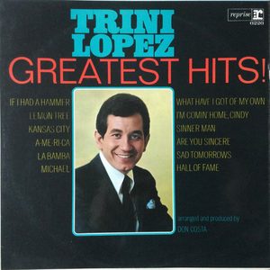 Bild Trini Lopez – Trini Lopez – Greatest Hits ! | Vinyl, LP, Mono, Compilation | Rock, Latin, Funk / Soul, Pop | UK Schallplatten Ankauf