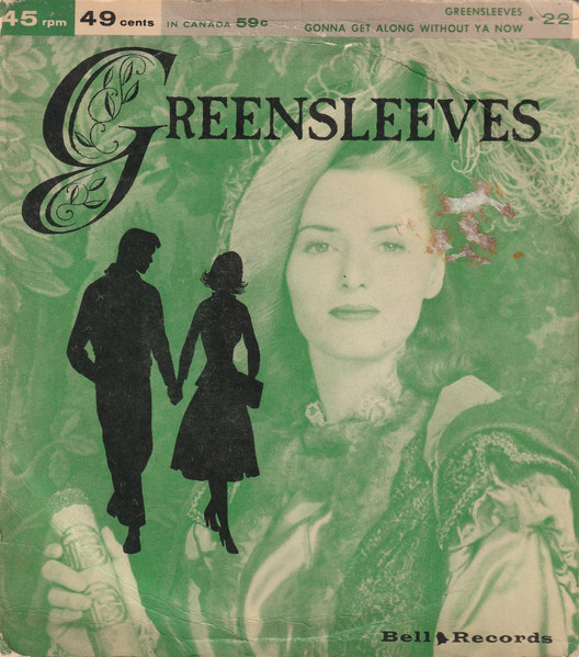 Bild Dottie Evans – Audrey Marsh – Greensleeves | 1957 | Vinyl, 45 RPM, 7″, Single | Pop | USA & Canada Schallplatten Ankauf