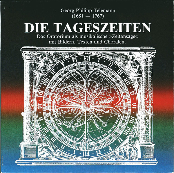 Bild Georg Philipp Telemann – Die Tageszeiten   Das Oratorium Als Musikalische “Zeitansage” Mit Bildern, Texten Und Chorälen | Vinyl, LP, Stereo | Classical | Germany Schallplatten Ankauf