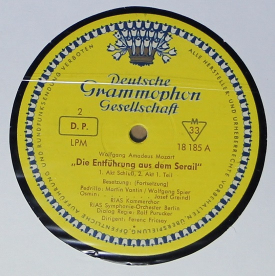 Cover zu Wolfgang Amadeus Mozart - Die Entführung Aus Dem Serail | Vinyl, LP, Mono, Reissue, Box Set | Classical | Germany