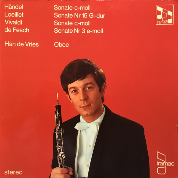 Bild Georg Friedrich Händel, Jean-Baptiste Loeillet, Antonio Vivaldi, Willem de Fesch, Han de Vries, Janny Van Wering, Carel van Leeuwen Boomkamp – Sonata In C Minor / Sonata Nr 15 In G Major / S Schallplatten Ankauf