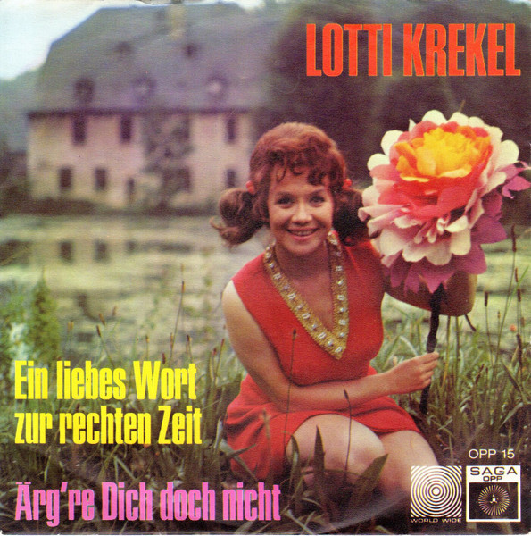 Bild Lotti Krekel – Ein Liebes Wort Zur Rechten Zeit | 1968 | Vinyl, 45 RPM, 7″, Single | Rock, Funk / Soul, Pop | Germany Schallplatten Ankauf