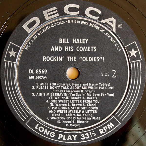 Cover zu Bill Haley And His Comets - Rockin' The