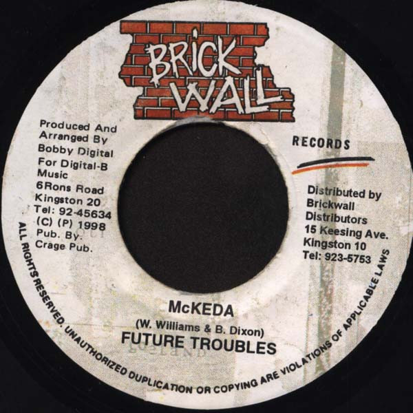 Bild Future Troubles – McKeda | 1998 | Vinyl | Reggae | Jamaica Schallplatten Ankauf