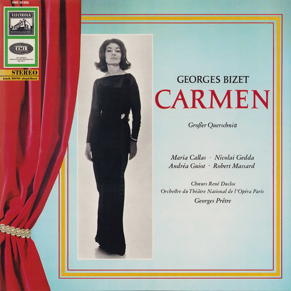 Bild Maria Callas, Nicolai Gedda, Andréa Guiot, Robert Massard, Les Chœurs René Duclos, Orchestre National De L’Opéra De Paris, Georges Prêtre, Georges Bizet – Carmen (Großer Querschnitt) Schallplatten Ankauf