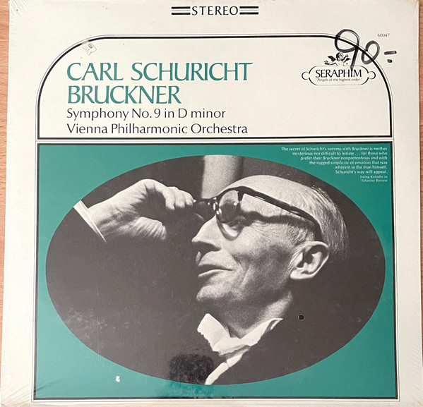Bild Anton Bruckner – Wiener Philharmoniker, Carl Schuricht – Symphony No. 9 In D Minor | Vinyl, LP, Stereo, Reissue | Classical | US Schallplatten Ankauf