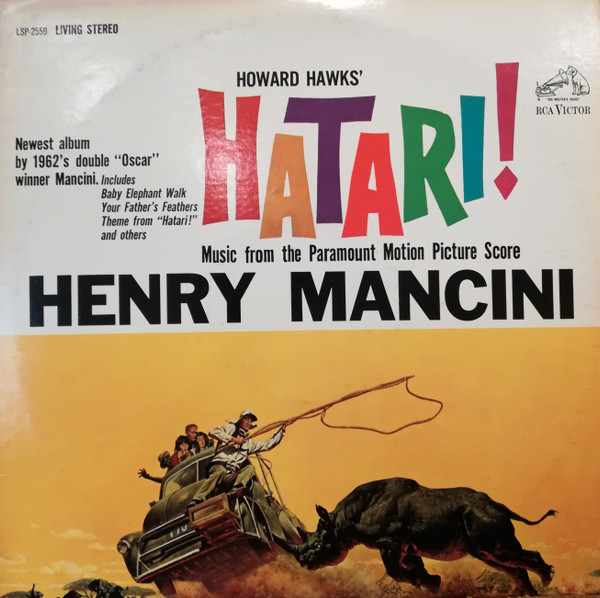 Bild Henry Mancini – Hatari! (Music From The Motion Picture Score) | Vinyl, LP, Album, Stereo, Reissue | Jazz, Stage & Screen | US Schallplatten Ankauf