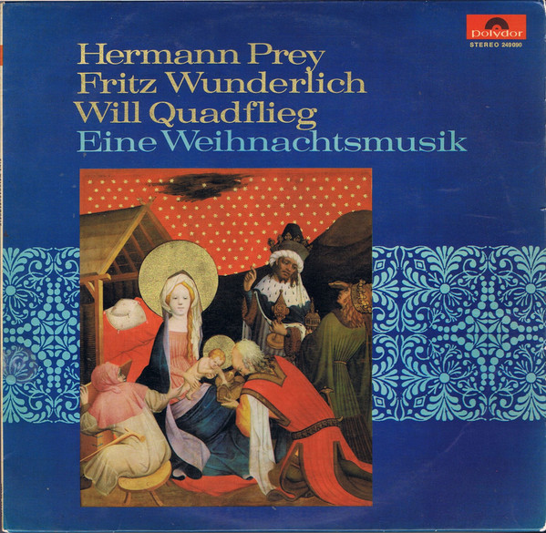 Bild Fritz Wunderlich, Hermann Prey, Will Quadflieg – Eine Weihnachtsmusik | Vinyl | Non-Music, Classical, Folk, World, & Country | Germany Schallplatten Ankauf