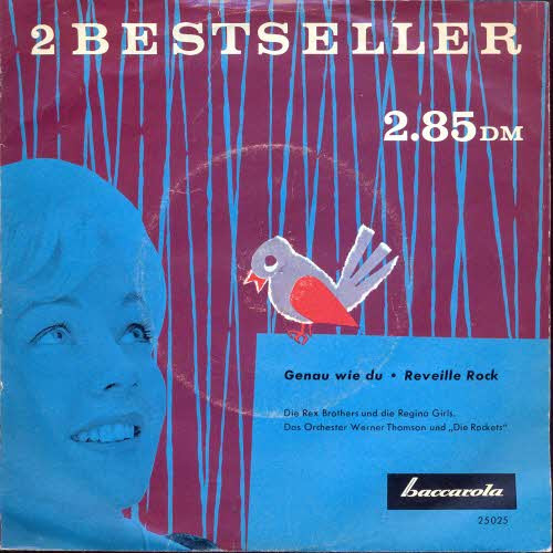Bild Rex Brothers Und Die Regina-Girls / Die Rockets – Genau Wie Du / Reveille Rock | Vinyl, 45 RPM, 7″, Single | Rock, Pop, Folk, World, & Country | Germany Schallplatten Ankauf