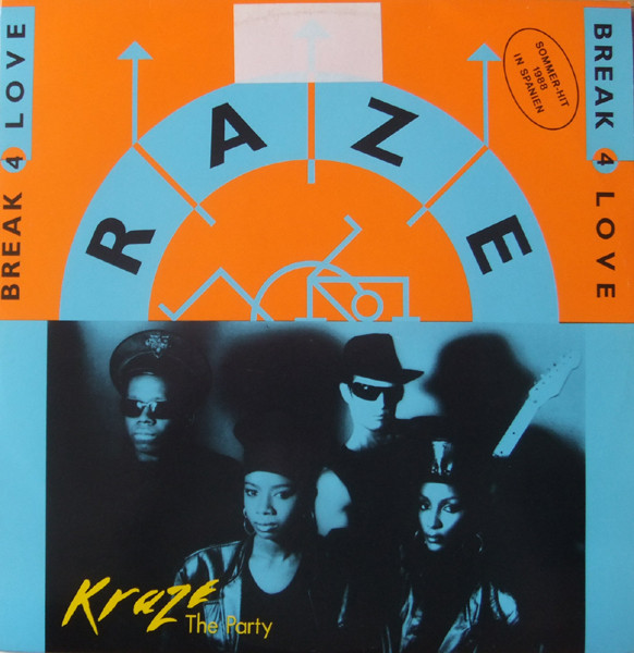 Bild Kraze / Raze – The Party / Break For Love | 1988 | Vinyl, 12″, 45 RPM, Maxi-Single, 33 ⅓ RPM | Electronic | Germany Schallplatten Ankauf