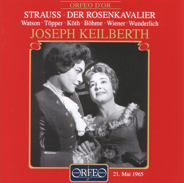 Bild Richard Strauss – Claire Watson, Brigitte Fassbaender, Fritz Wunderlich, Kurt Böhme, Joseph Keilberth, Hertha Töpper, Otto Wiener, Gerhard Stolze, Annelie Waas – Der Rosenkavalier Schallplatten Ankauf