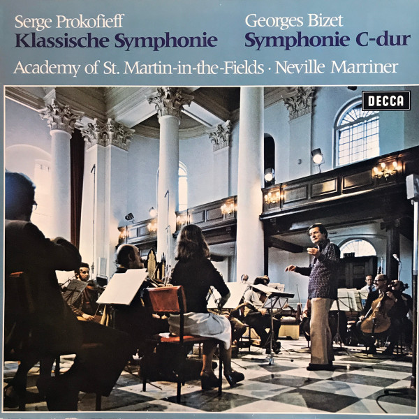 Bild Sergei Prokofiev / Georges Bizet, The Academy Of St. Martin-in-the-Fields, Sir Neville Marriner – Klassische Symphonie / Symphonie C-dur | Vinyl, LP, Reissue | Classical | Germany Schallplatten Ankauf