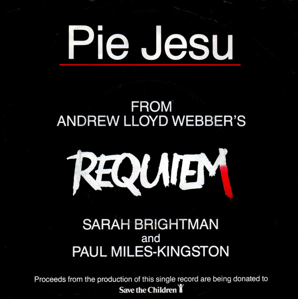 Bild Sarah Brightman – Pie Jesu | 1985 | Vinyl, 45 RPM, 7″, Single | Pop | Germany Schallplatten Ankauf