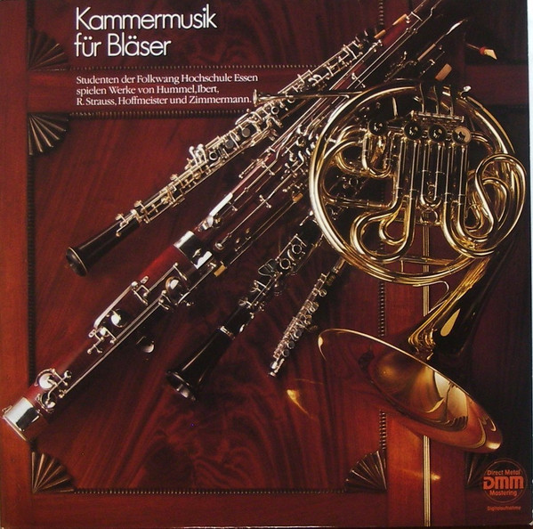Bild Johann Nepomuk Hummel, Jacques Ibert, Richard Strauss, Franz Anton Hoffmeister, Bernd Alois Zimmermann – Kammermusik Für Bläser | Vinyl, LP, Album | Classical | Germany Schallplatten Ankauf