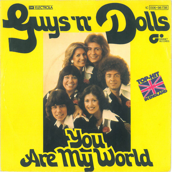Bild Guys ‘n Dolls – You Are My World | 1977 | Vinyl, Stereo, 45 RPM, 7″, Single | Rock, Pop | Germany Schallplatten Ankauf