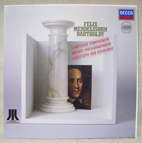 Bild Felix Mendelssohn-Bartholdy, Sona Ghazarian, Edita Gruberova, Werner Krenn, Josef Böck, Christoph von Dohnányi, Wiener Philharmoniker, Wiener Staatsopernchor – Sämtliche Symphonien Schallplatten Ankauf
