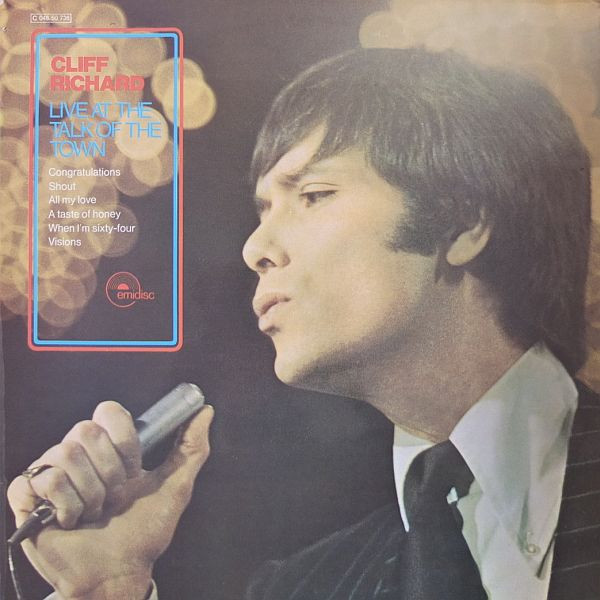Bild Cliff Richard – Live At The Talk Of The Town | 1970 | Vinyl, LP, Album, Stereo | Rock, Pop | Germany Schallplatten Ankauf
