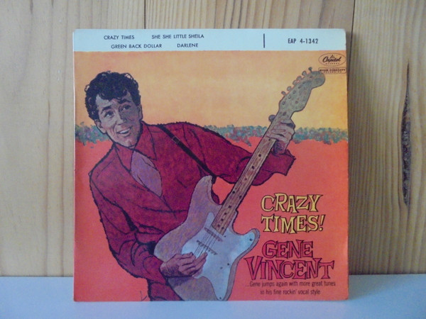 Bild Gene Vincent – Crazy Times | 1960 | Vinyl | Rock | France Schallplatten Ankauf