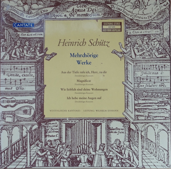 Bild Heinrich Schütz, Wilhelm Ehmann, Westfälische Kantorei – Mehrchörige Werke | Vinyl, LP, Stereo | Classical | Germany Schallplatten Ankauf