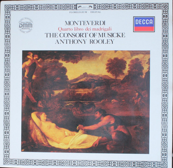 Bild Claudio Monteverdi – The Consort Of Musicke, Anthony Rooley – Quarto Libro Dei Madrigali | 1986 | Vinyl | Classical | Europe Schallplatten Ankauf