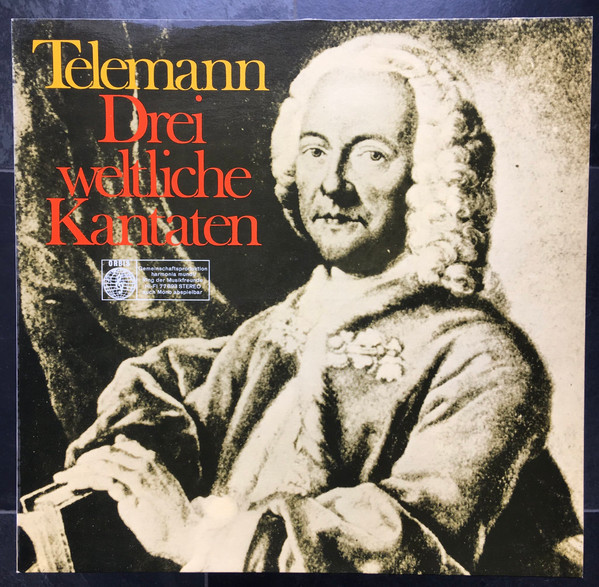 Bild Georg Philipp Telemann, Siegmund Nimsgern, Elisabeth Speiser, Collegium Aureum – Drei Weltliche Kantaten | 1973 | Vinyl, LP, Club Edition | Classical | Germany Schallplatten Ankauf