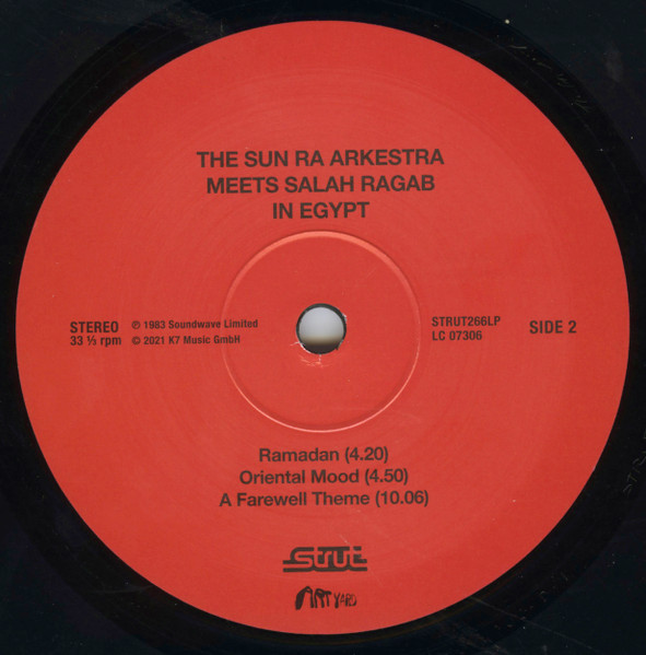 Cover zu The Sun Ra Arkestra Meets Salah Ragab Plus The Cairo Jazz Band - In Egypt | 2022 | Vinyl, LP, Album, Reissue, Remastered | Jazz | Europe
