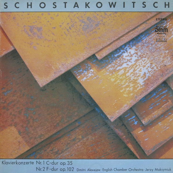 Bild Dmitri Shostakovich, Dmitri Alexeev, English Chamber Orchestra, Jerzy Maksymiuk – Klavierkonzerte Nr. 1 C-dur Op. 35, Nr. 2 F-dur Op. 102 | Vinyl, LP, Album | Classical Schallplatten Ankauf