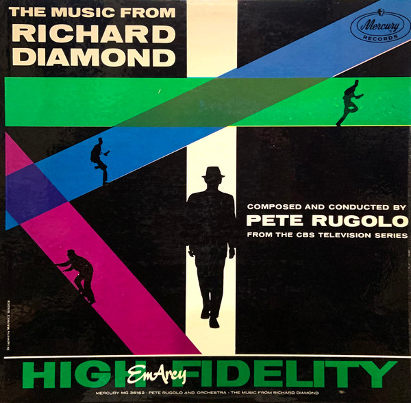 Bild Pete Rugolo – The Music From Richard Diamond | 1959 | Vinyl, LP, Mono | Jazz, Stage & Screen | US Schallplatten Ankauf