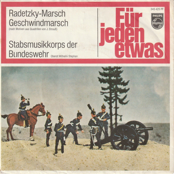 Bild Stabsmusikkorps Der Bundeswehr – Radetzky-Marsch | Vinyl, 45 RPM, 7″, Single | Brass & Military | Germany Schallplatten Ankauf