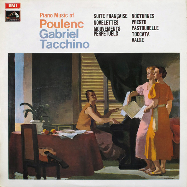 Bild Francis Poulenc, Gabriel Tacchino – Piano Music Of Francis Poulenc/ Mouvements Perpétuels/ Suite Française/ Novelettes/ 3 Nocturnes/ Presto/ Pastourelle/ Toccata/ Valse | 1971 | Classical Schallplatten Ankauf
