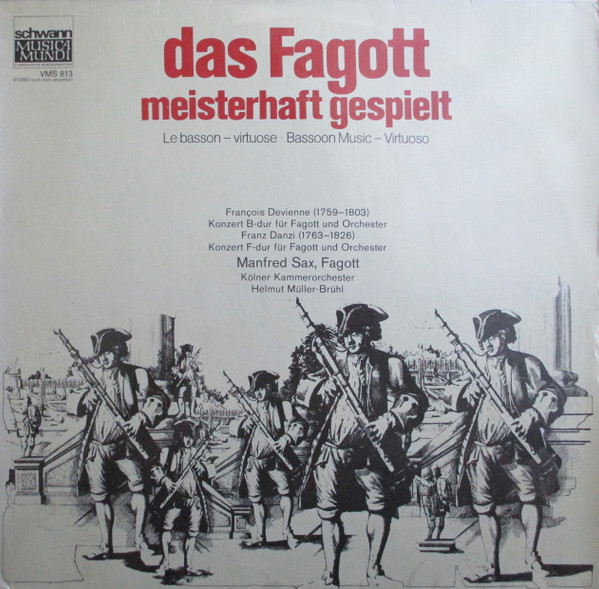 Bild Kölner Kammerorchester, Helmut Müller-Brühl, Manfred Sax – Das Fagott, Meisterhaft Gespielt | Vinyl, LP | Classical | Germany Schallplatten Ankauf