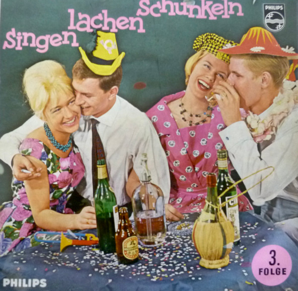 Bild Das Steingass-Terzett, Dietmar Kievel, Kurt-Adolf Thelen – Singen – Lachen – Schunkeln! 3. Folge | 1962 | Vinyl, 45 RPM, 7″, Single | Pop | Germany Schallplatten Ankauf