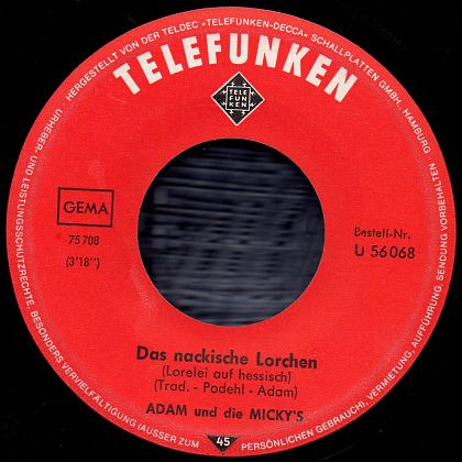 Cover zu Adam Und Die Micky's - John Brown's Vadder | 1969 | Vinyl, 45 RPM, 7
