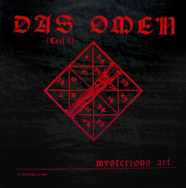 Cover zu Mysterious Art - Das Omen (Teil 1) | 1989 | Vinyl, 12