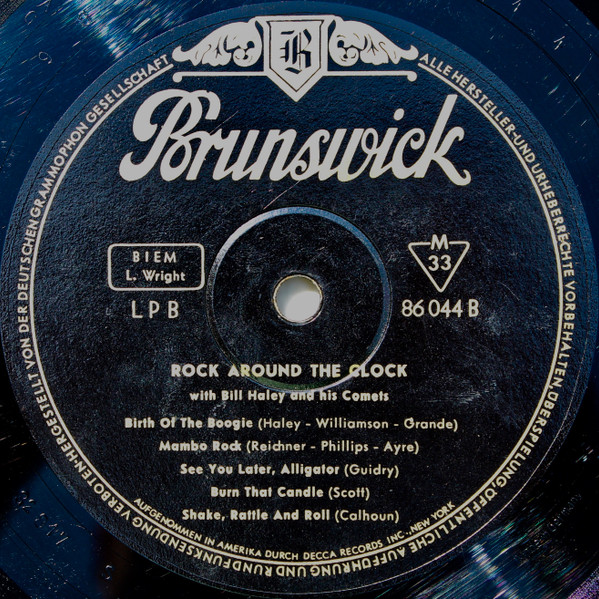Cover zu Bill Haley And His Comets - Rock Around The Clock | 1957 | Vinyl, LP, Album, Mono, 10