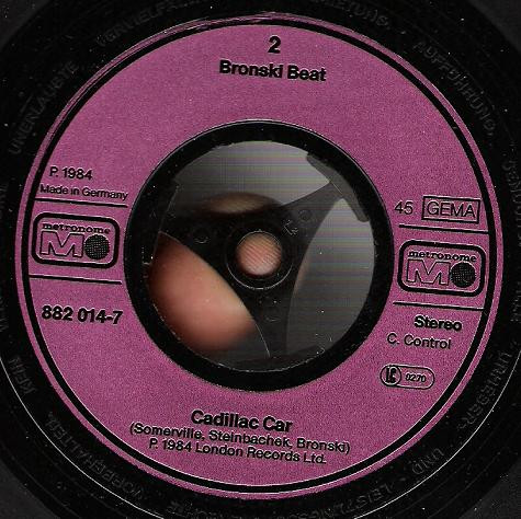 Cover zu Bronski Beat - Why? | 1984 | Vinyl, Stereo, 45 RPM, 7