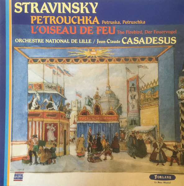 Bild Igor Stravinsky, L’Orchestre National de Lille / Jean-Claude Casadesus – Petrouchka, L’Oiseau De Feu. | 1986 | Vinyl, LP, Stereo | Classical | France Schallplatten Ankauf
