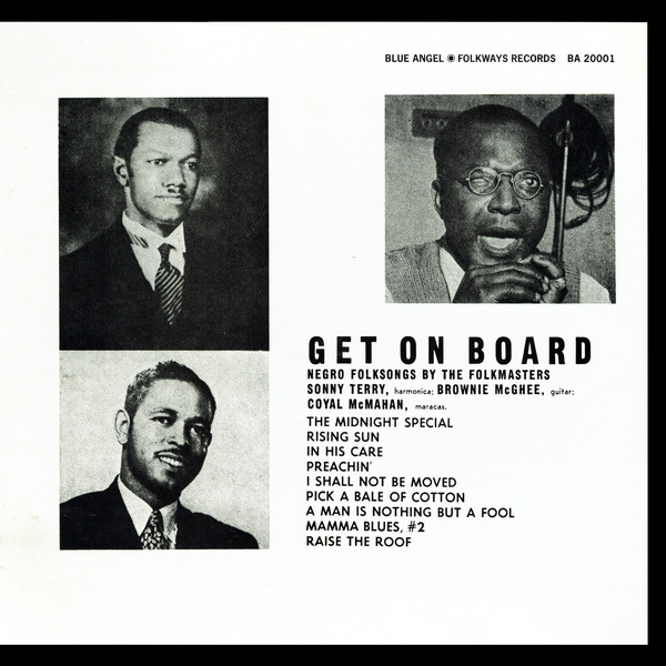 Bild Sonny Terry, Brownie McGhee, Coyal McMahan – Get On Board: Negro Folksongs By The Folkmasters | Vinyl, LP, Mono, Reissue | Blues, Folk, World, & Country | Germany Schallplatten Ankauf