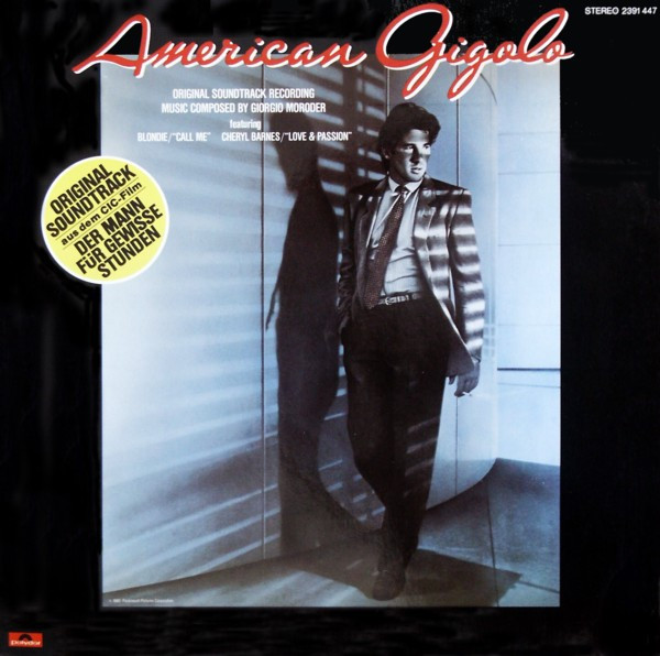 Bild Giorgio Moroder – American Gigolo (Original Soundtrack Recording) | 1980 | Vinyl, LP, Album | Electronic, Pop, Stage & Screen | Germany Schallplatten Ankauf