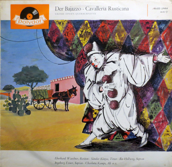 Bild Ruggiero Leoncavallo, Pietro Mascagni – Kölner Rundfunk-Sinfonie-Orchester, Franz Marszalek – Der Bajazzo • Cavalleria Rusticana – Große Opern-Querschnitte | Vinyl, LP, Mono | Classical Schallplatten Ankauf