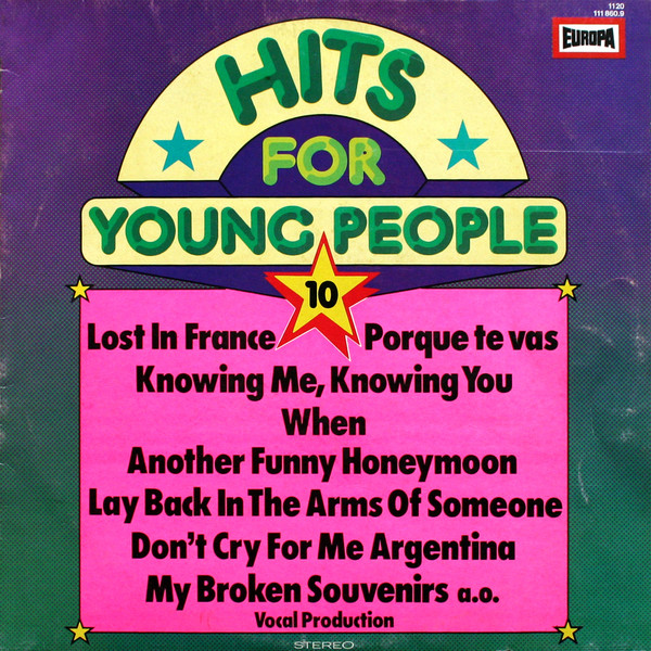 Bild The Hiltonaires – Hits For Young People 10 | 1977 | Vinyl, LP | Rock, Pop | Germany Schallplatten Ankauf