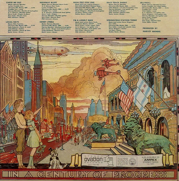 Cover zu Harvey Mandel - Get Off In Chicago | 1971 | Vinyl, LP, Album, Stereo | Jazz, Rock, Blues | US