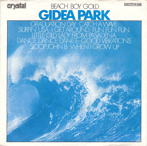 Bild Gidea Park – Beach Boy Gold | 1978 | Vinyl, 45 RPM, 7″, Single | Rock, Funk / Soul, Pop | Germany Schallplatten Ankauf